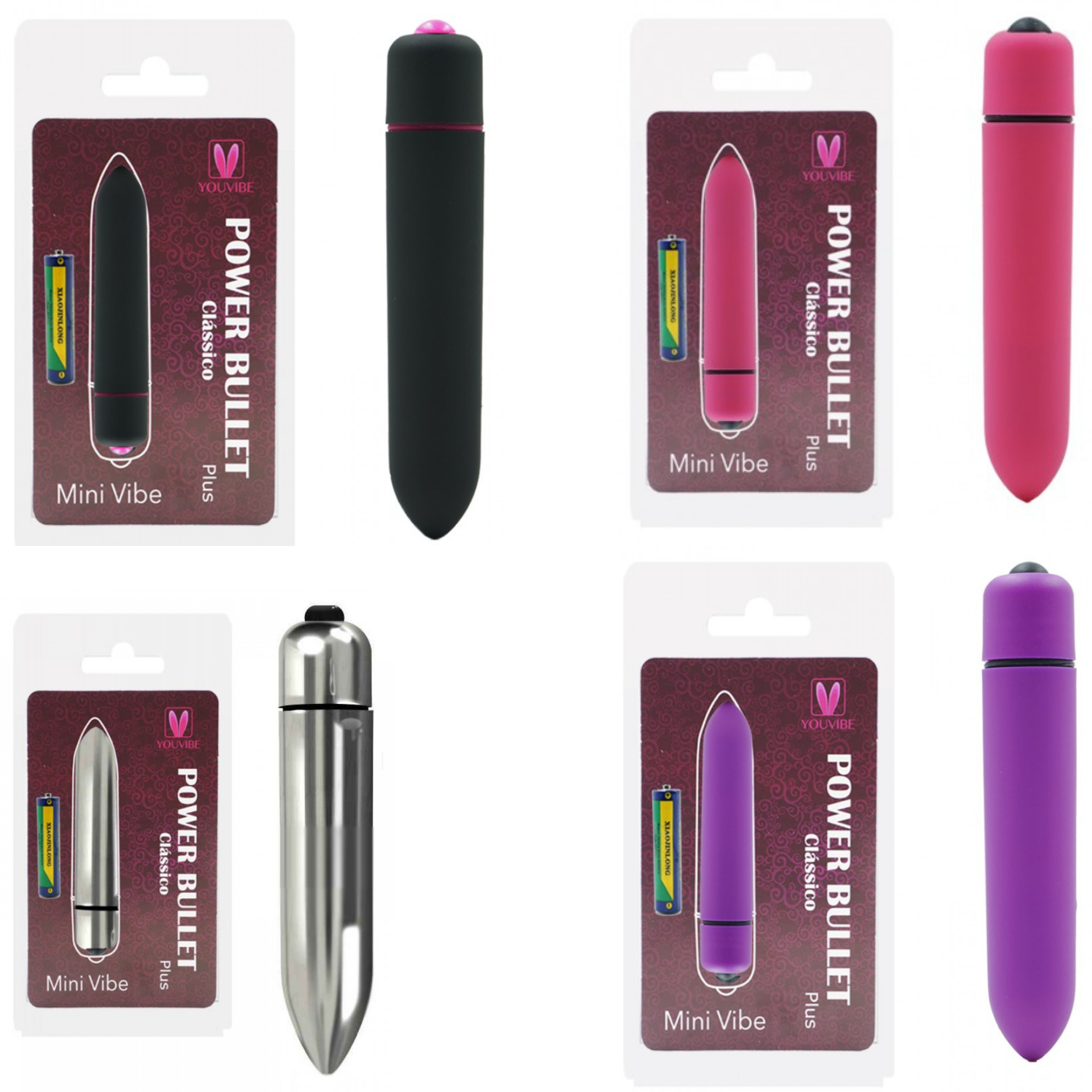 Cápsula Vibratória Power Bullet Plus Importação