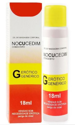 Gel Anestésico Nocucedim 18ml Segred Love