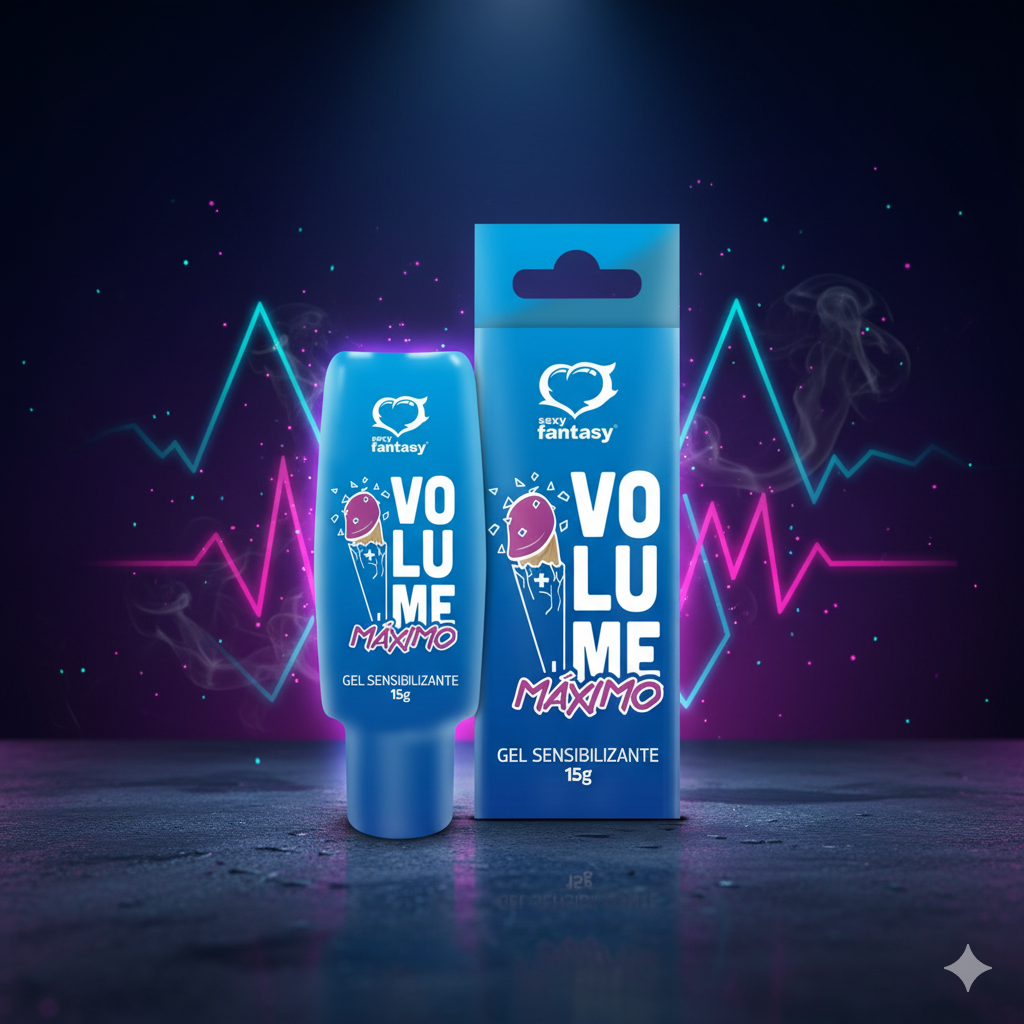 Gel Sensibilizante Volume Máximo 15g Sexy Fantasy