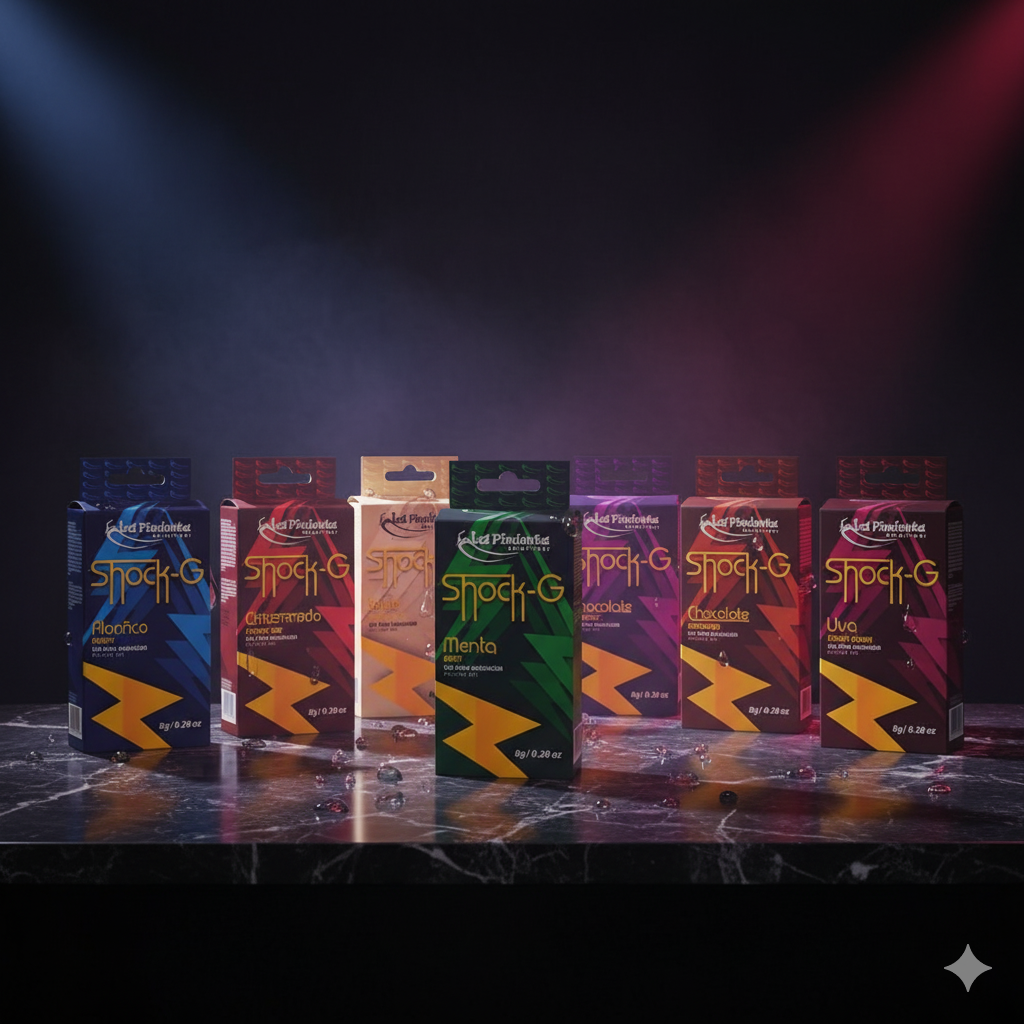 Shock G Vibrador Líquido Excitante 8g La Pimienta